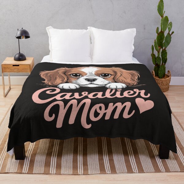 Item preview, Cavalier Mom Dog King Charles Spaniel Mama Puppy dad dogs lover owner designed and sold by BeyondTe.