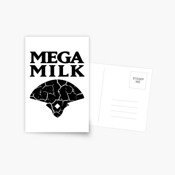 Mega Vex Milk Postcard By Jordy3d Redbubble