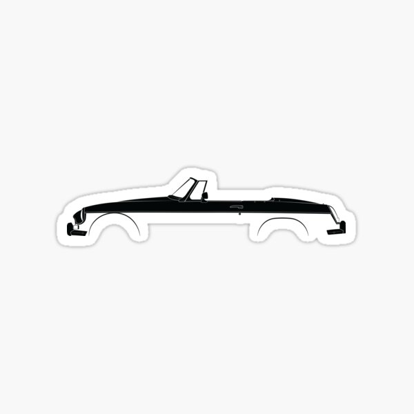 Item preview, MGB Roadster designed and sold by Car Silhouettes.