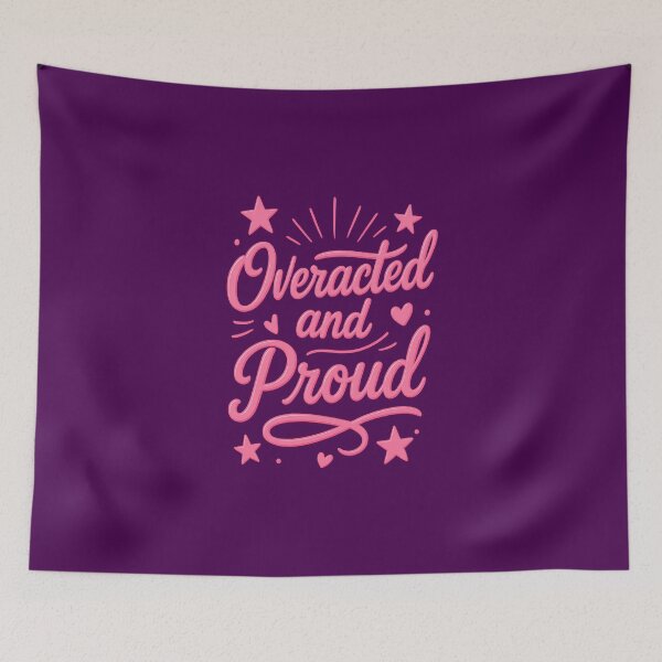 Item preview, Overacted and Proud designed and sold by Wainy-Shop.