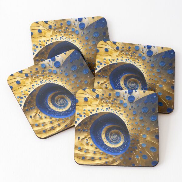 Item preview, Colorful Abstract Fibonacci Art 184 designed and sold by Vicky Brago-Mitchell®.