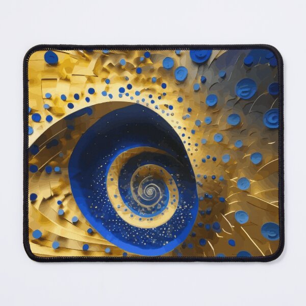 Item preview, Colorful Abstract Fibonacci Art 184 designed and sold by Vicky Brago-Mitchell®.