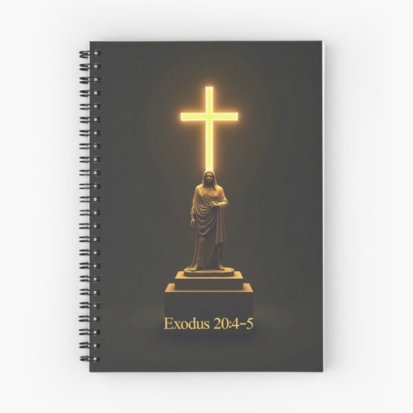 Item preview, No Carved Images - Exodus 20:4-5 Bible Verse (Ten Commandments  Art Series) designed and sold by ebocraft.