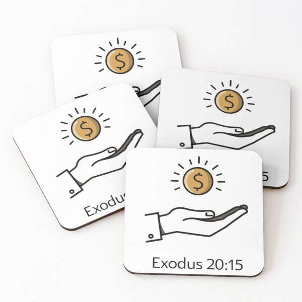 Item preview, Thou Shalt Not Steal - Exodus 20:15 Bible Verse  designed and sold by ebocraft.