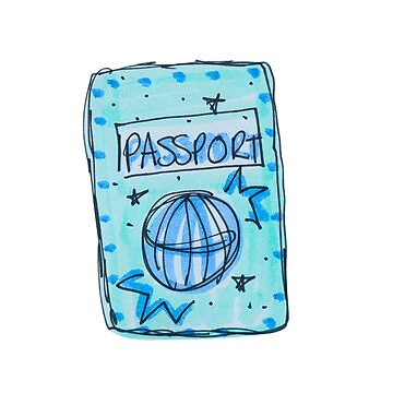 Artwork thumbnail, Blue Passport by livebrave3