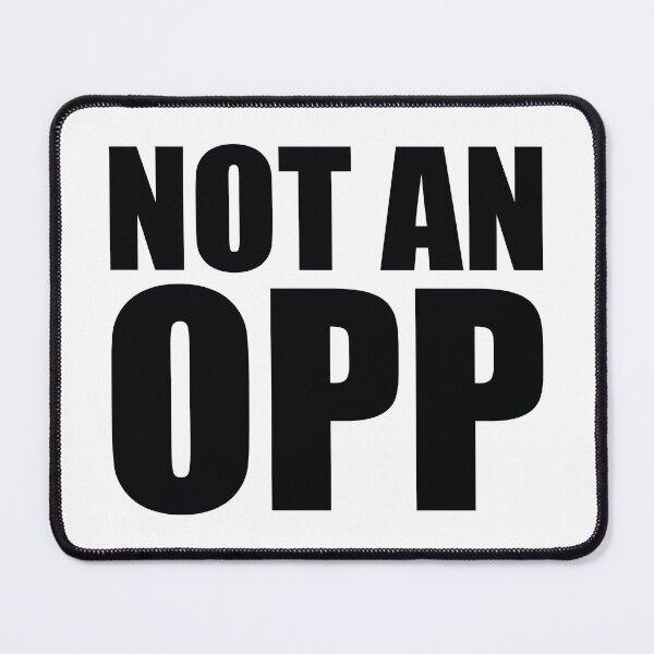 Item preview, Not An Opp designed and sold by the-craft-shop.