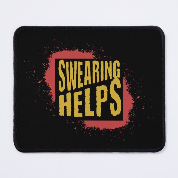 Item preview, Swearing Helps designed and sold by dudelinart.