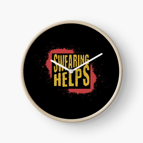 Item preview, Swearing Helps designed and sold by dudelinart.