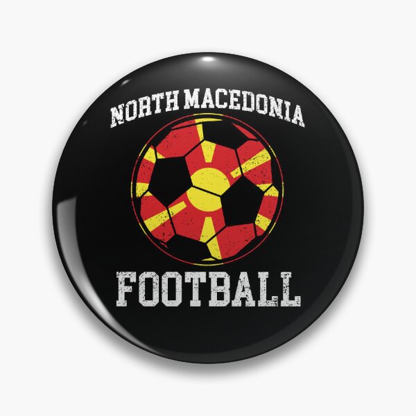 Item preview, SOCCER BALL - NORTH MACEDONIA | Soccer Fans and Teams for Men and Women t-shirt designed and sold by wallsandpatts.