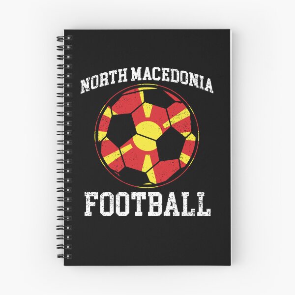 Item preview, SOCCER BALL - NORTH MACEDONIA | Soccer Fans and Teams for Men and Women t-shirt designed and sold by wallsandpatts.