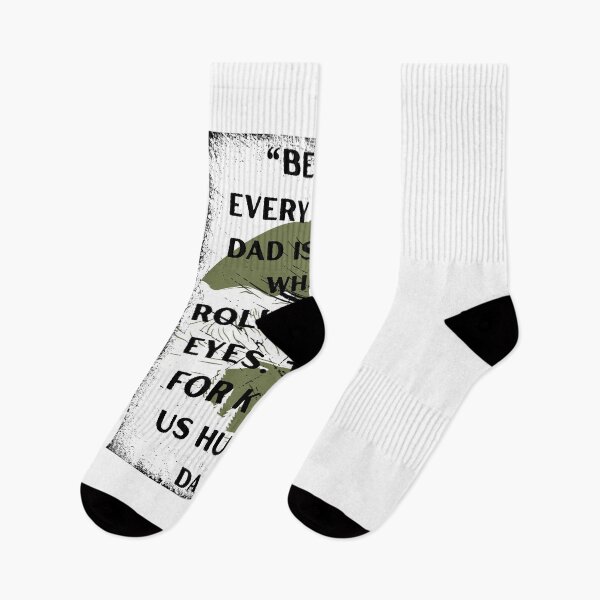 Item preview, "Behind every great dad is a kid who’s rolling their eyes. Thanks for keeping us humble, Dad." designed and sold by Pamthedesigner.