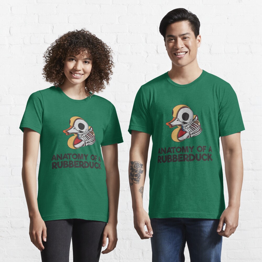 Anatomy Of A Rubberduck - Funny Duck Gift Essential T-Shirt