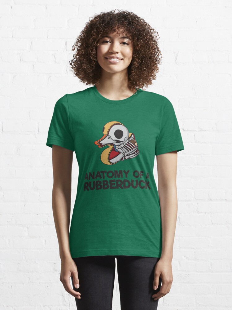 Alternate view of Anatomy Of A Rubberduck - Funny Duck Gift Essential T-Shirt