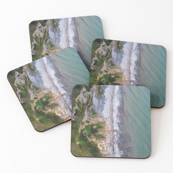 Item preview, Aerial View of the Normandy Coastline and Sea, France designed and sold by Guylained.