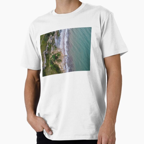 Item preview, Aerial View of the Normandy Coastline and Sea, France designed and sold by Guylained.