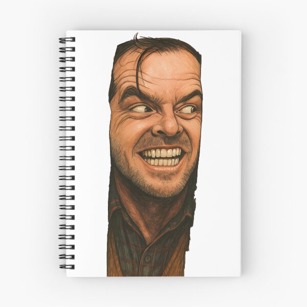 Item preview, Crazy Grinning Man the shining – Horror Character Illustration designed and sold by Greemo03.
