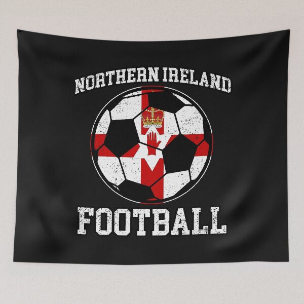 Item preview, SOCCER BALL - NORTHERN IRELAND | Soccer Fans and Teams for Men and Women t-shirt designed and sold by wallsandpatts.