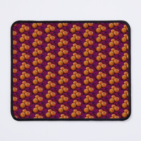 Item preview, Fresh Mandarins on Magenta Satin – Vibrant Citrus Fruit Photography designed and sold by larissa-myrie.