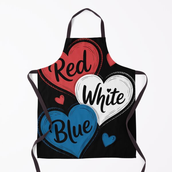 Item preview, Red White Blue Heart 4th Of July Patriotic American Flag USA Thank you designed and sold by someraargelia.