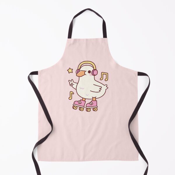 Item preview, Cute Duck With Headphones And Roller Skates designed and sold by rustydoodle.