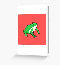 Slippy Toad Greeting Card