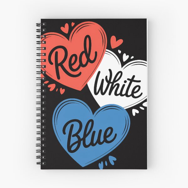 Item preview, Red White Blue Heart 4th Of July Patriotic American Flag USA designed and sold by someraargelia.