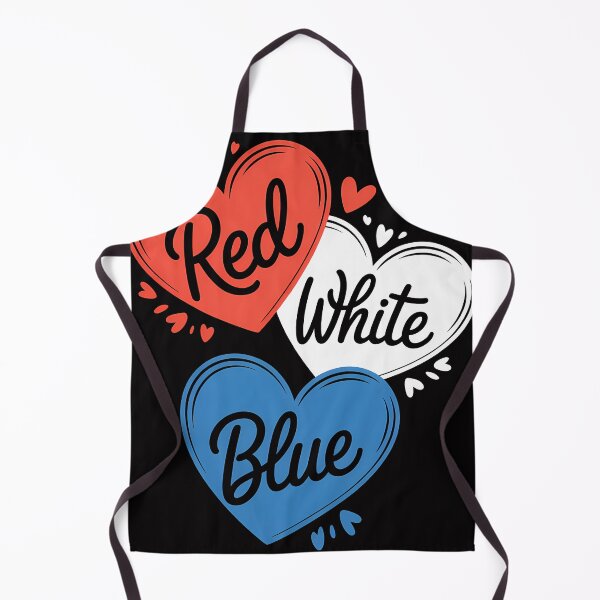 Item preview, Red White Blue Heart 4th Of July Patriotic American Flag USA designed and sold by someraargelia.