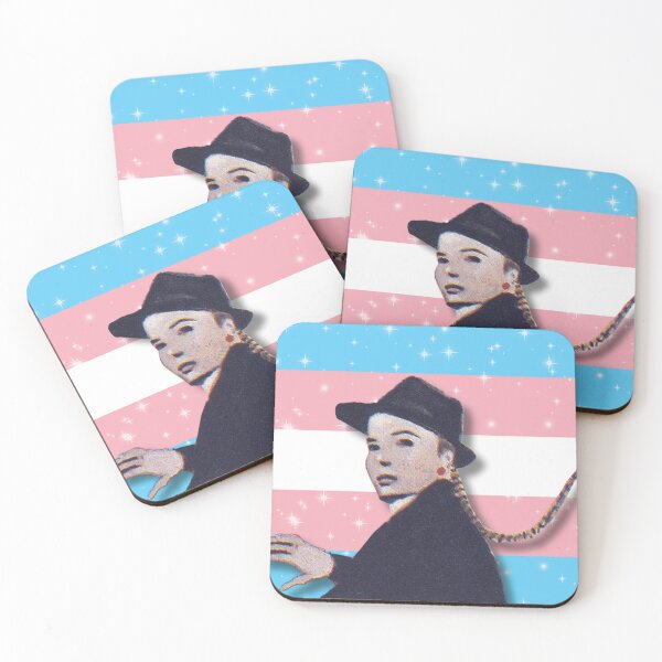 Item preview, Gabrielle de Lioncourt + Transgender Flag designed and sold by vamp-chronicles.