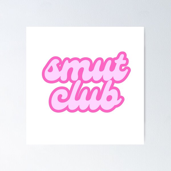 Item preview, smut club sticker designed and sold by stickerlocal.