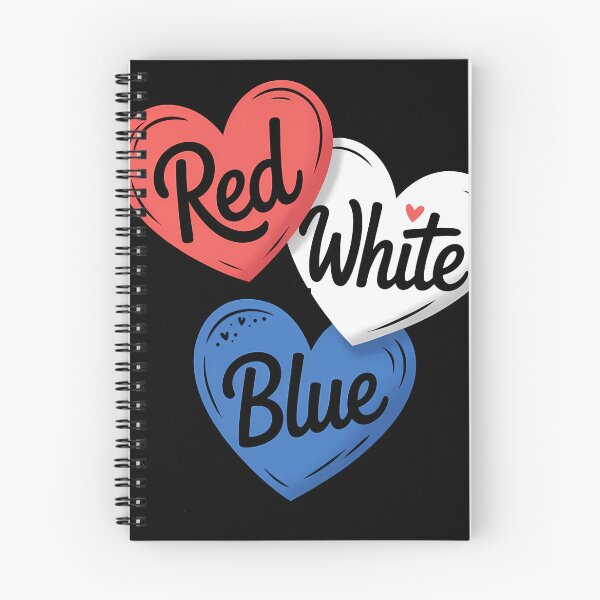 Item preview, Red White Blue Heart 4th Of July Patriotic American Flag Thank you designed and sold by someraargelia.