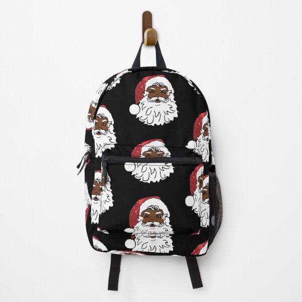 Item preview, christmas black santa claus glam designed and sold by Gossip Rag.
