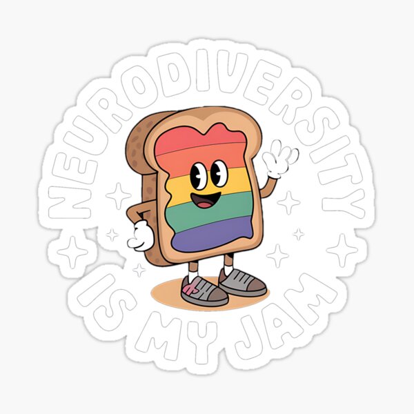 Item preview, Neurodiversity Is My Jam ADHD Autism Awareness SPED Teacher designed and sold by PortraitFantasy.