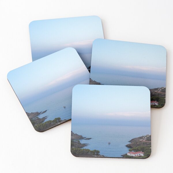Item preview, Aerial View of Cadaqués Coastline and Mediterranean Sea designed and sold by Guylained.