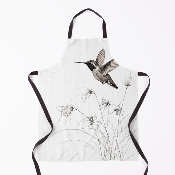 Item preview, humming bird hovering over delicate flowers designed and sold by optimusprime39.