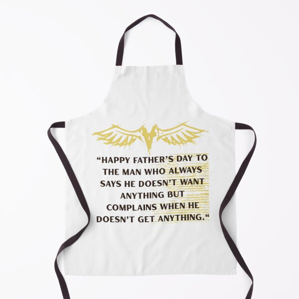 Item preview, "Happy Father’s Day to the man who always says he doesn’t want anything but complains when he doesn’t get anything." designed and sold by Pamthedesigner.