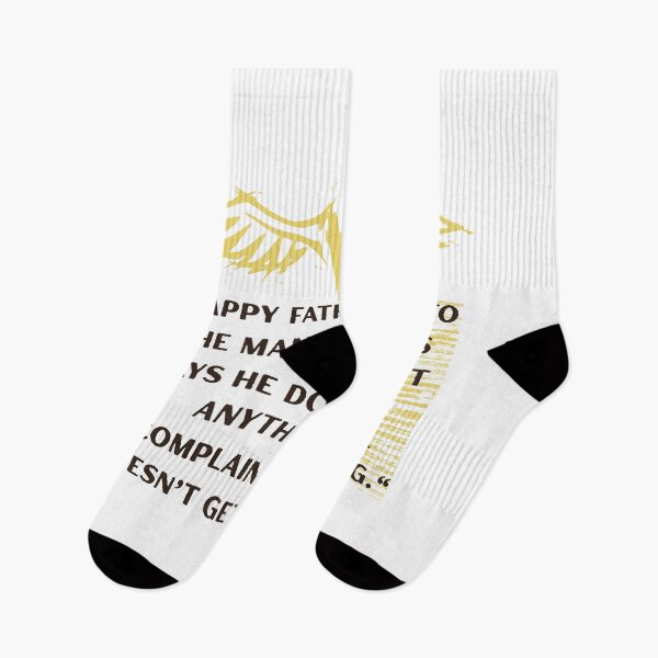 Item preview, "Happy Father’s Day to the man who always says he doesn’t want anything but complains when he doesn’t get anything." designed and sold by Pamthedesigner.