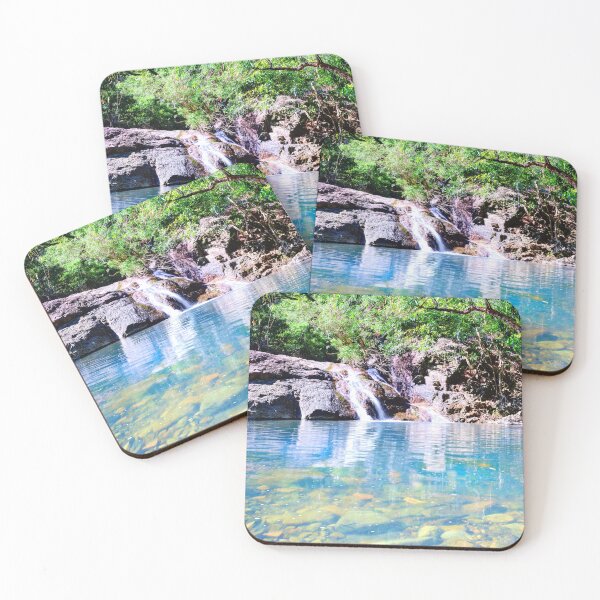 Item preview, Dead Horse Creek Cardwell Queensland Waterfall Swimming Hole designed and sold by Adam Gormley.