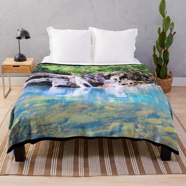 Item preview, Dead Horse Creek Cardwell Queensland Waterfall Swimming Hole designed and sold by Adam Gormley.