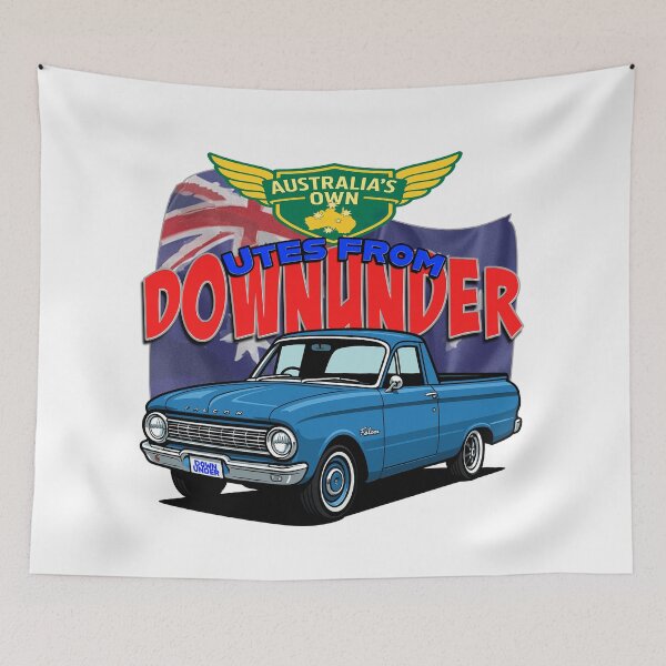 Item preview, Australia’s Own – Utes from Downunder Falcon XL Ute Art designed and sold by Michael van der Hoorn.