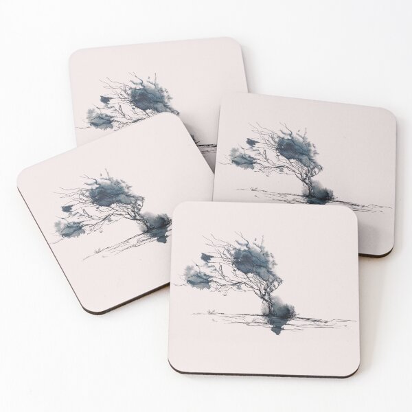 Item preview, Windswept Tree in Ink designed and sold by SincerelySera.