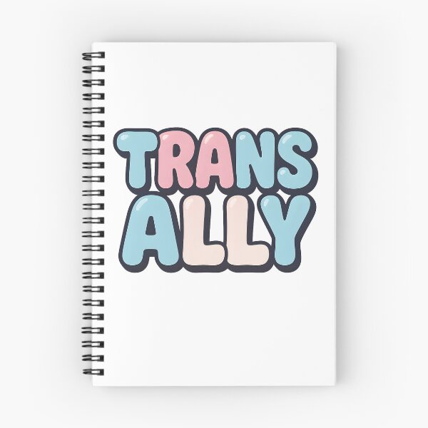 Item preview, Trans Ally – Bold Pastel Typography designed and sold by Haus Of Sin.