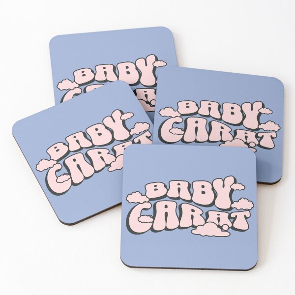 Item preview, Baby carat seventeen svt typography cute pastel Morcaworks designed and sold by Morcawork.