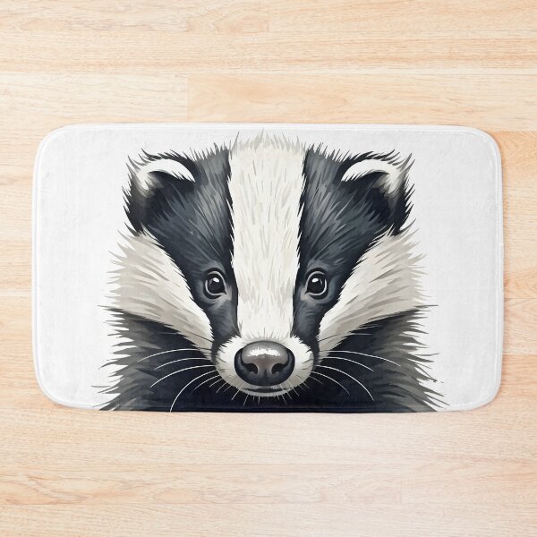 Item preview, European Badger Cub designed and sold by Typeglyphs.