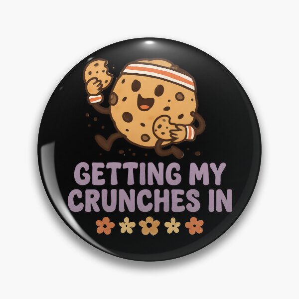 Item preview, Getting My Crunches In Gym Workout Funny Cookie Gear designed and sold by DynamicDesign.