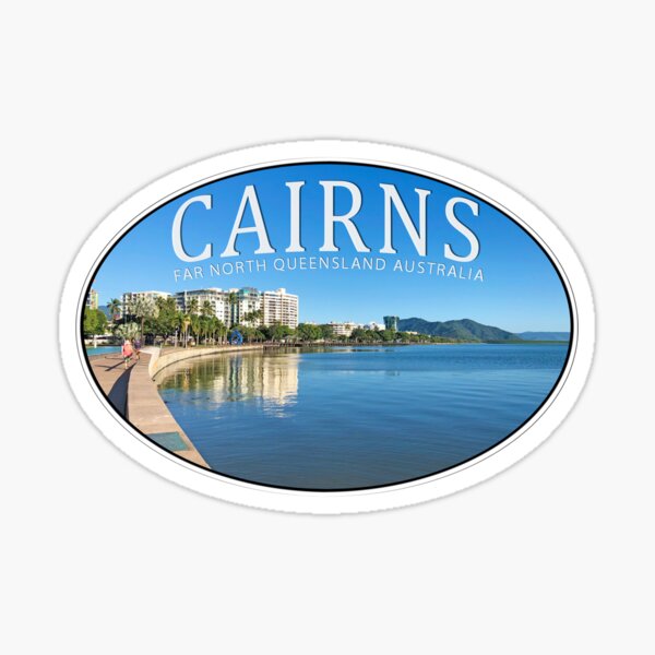 Item preview, Cairns Esplanade Graphic designed and sold by Randell Burke.