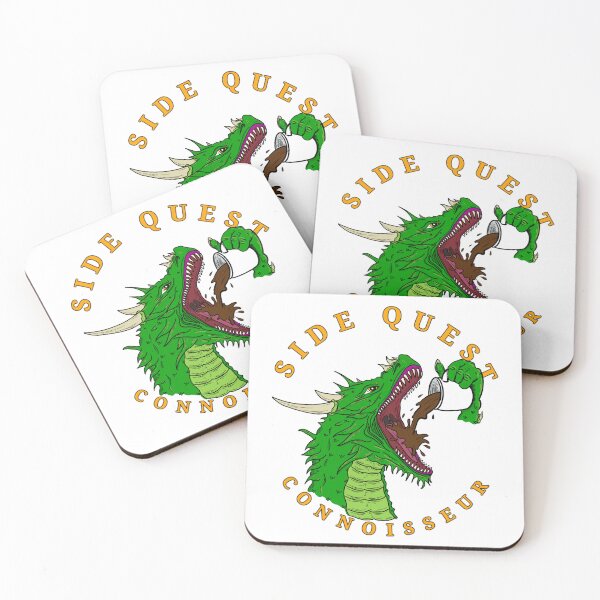 Item preview, Side Quest Connoisseur designed and sold by Kate Miller Illustrator.