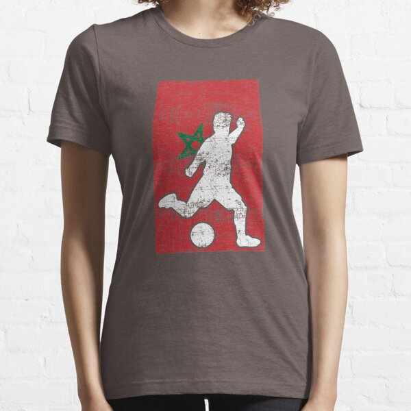 Morocco Soccer #7 Hakim Ziyech World Football Fans Adult and Youth T-Shirt