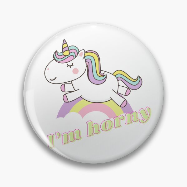 Item preview, I'm horny! designed and sold by NicMacTees.