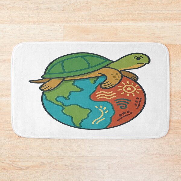 Item preview, One Earth, One Turtle – An Australian Aboriginal Art Tribute designed and sold by Globalcitytees.