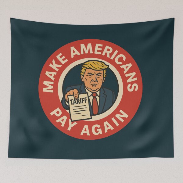 Item preview, Make Americans Pay Again designed and sold by Stop Taking Nonsense.